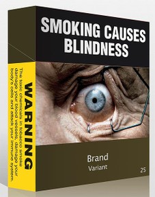 Proposed Australian Govt Cigarette Packaging