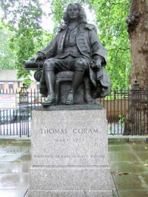 Thomas Coram, founder of the Foundling Hospital