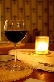 Glass of Red Wine
