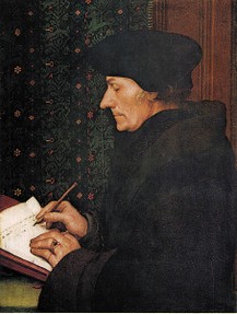 Erasmus writing