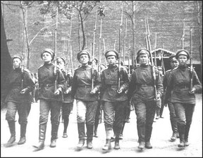 Image: 1st Russian Women's Battalion of Death 1917