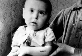 Image: German Sinto Baby at Auschwitz