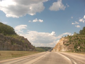 A rural Missouri highway