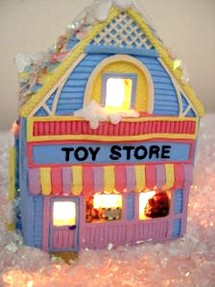 painted toy store ceramic 