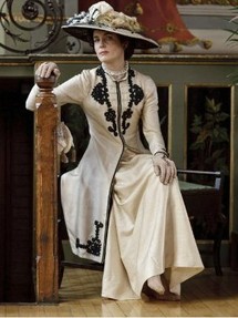 Lady Crawley in a Downton Abbey Hat