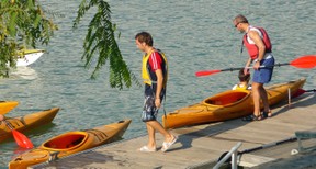 The Guadalquivir is also used for local sports