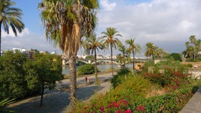 Guadalquivir with Triana Bridge