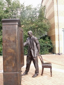 Bronze Statue by Ross Wilson