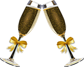 Image: Wedding Champagne Glasses