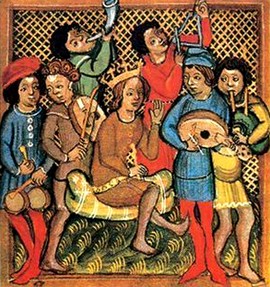 Image: Medieval Troubadors