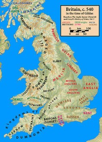 Image: Britain in 540CE