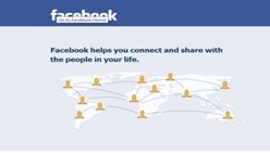 Facebook home screen