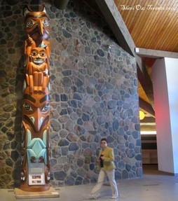 Totem in Lobby of McMichael Gallery