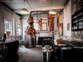 Distillation centre, Phoro by Alastair Wipe