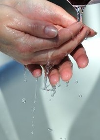 Wash your hands properly to avoid germs