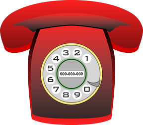 Image: Emergency telephone call