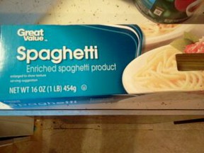 Great Value Spaghetti