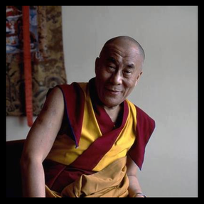His Holiness the Dalai Lama in Ladack