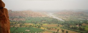 The Setting: Ancient City Of Vijayanagar (Hampi) From Anegundi Hill Source: Anita Saran