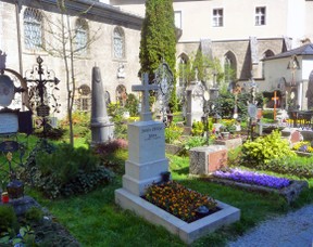 A Quiet Corner in St. Peter's Cemetery