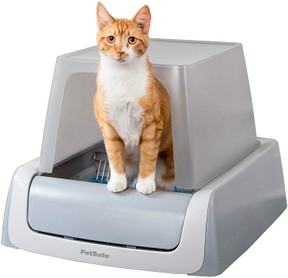  ScoopFree Automatic Self Cleaning Hooded Cat Litter Box 