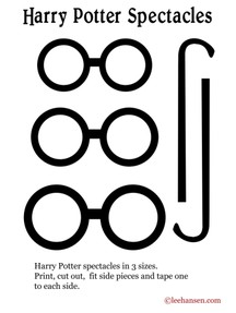 harry potter spectacles mask